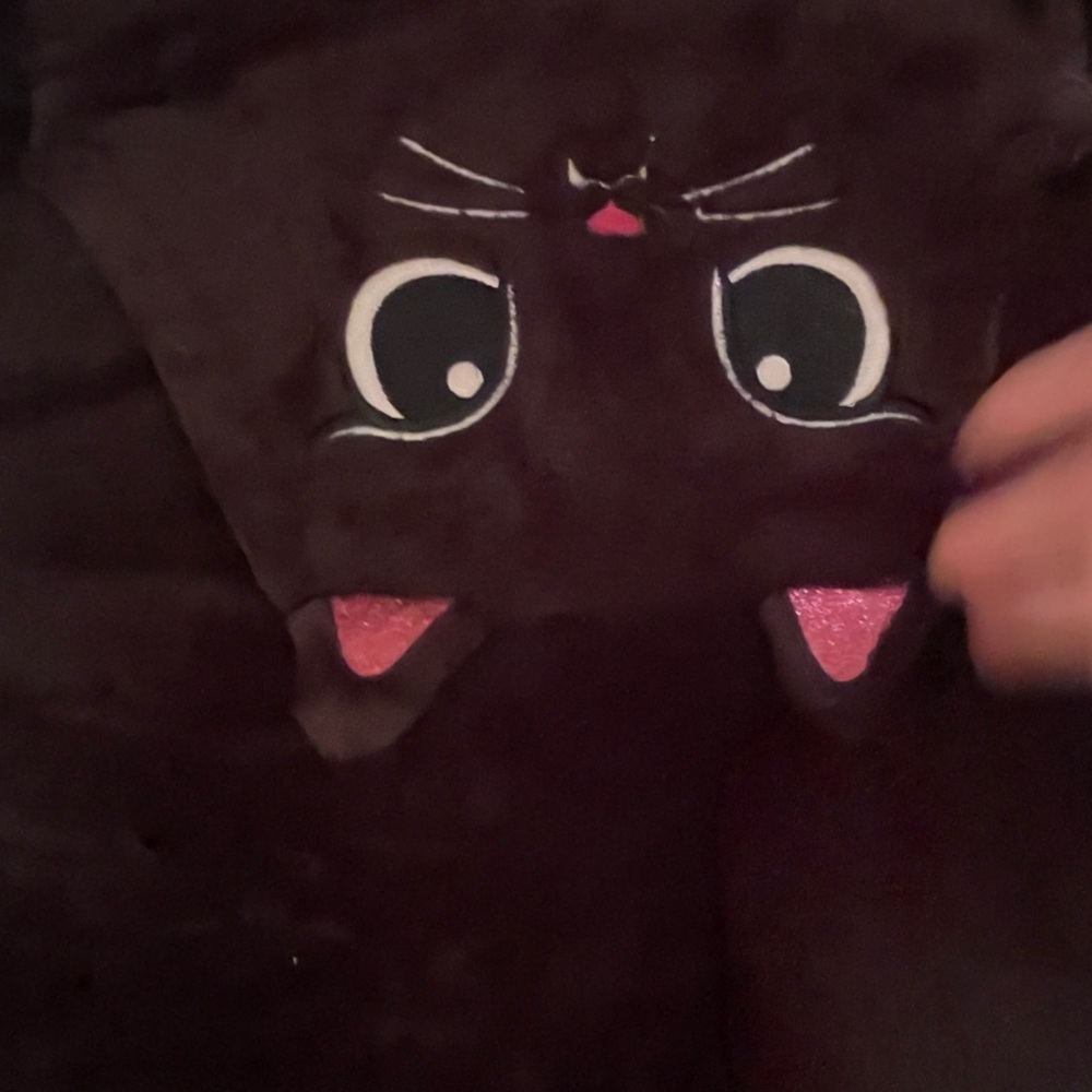 H&M Dark Brown Plush Blanket - Picture 2 of 3